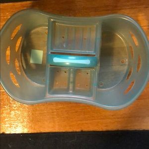 Shows caddy (cleaned- don’t worry)